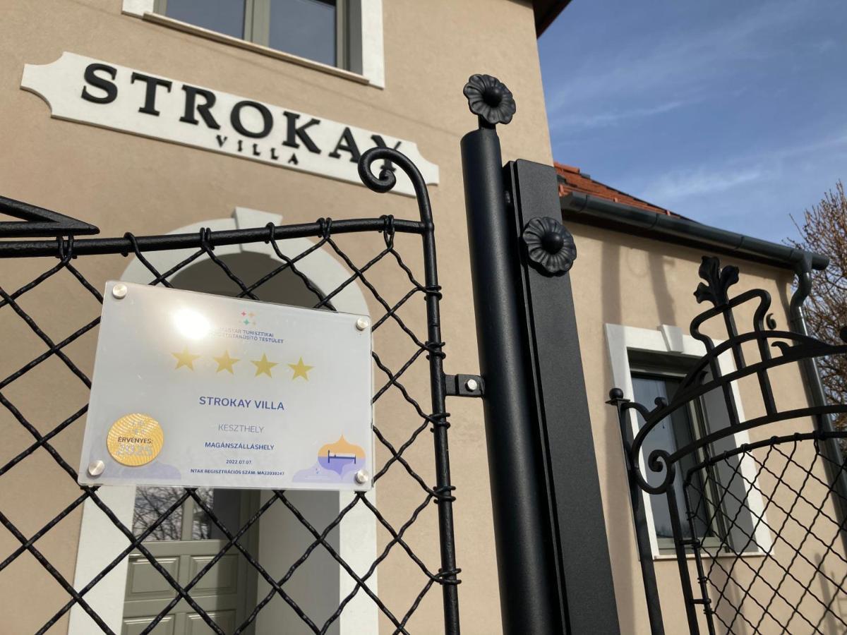 Villa Strokay - Few Minutes Walk From Lake Balaton 케츨리 외부 사진